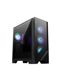 MSI MAG FORGE 320R AIRFLOW USB3.2 12CM ARGB FAN ATX SIYAH KASA PSU YOK